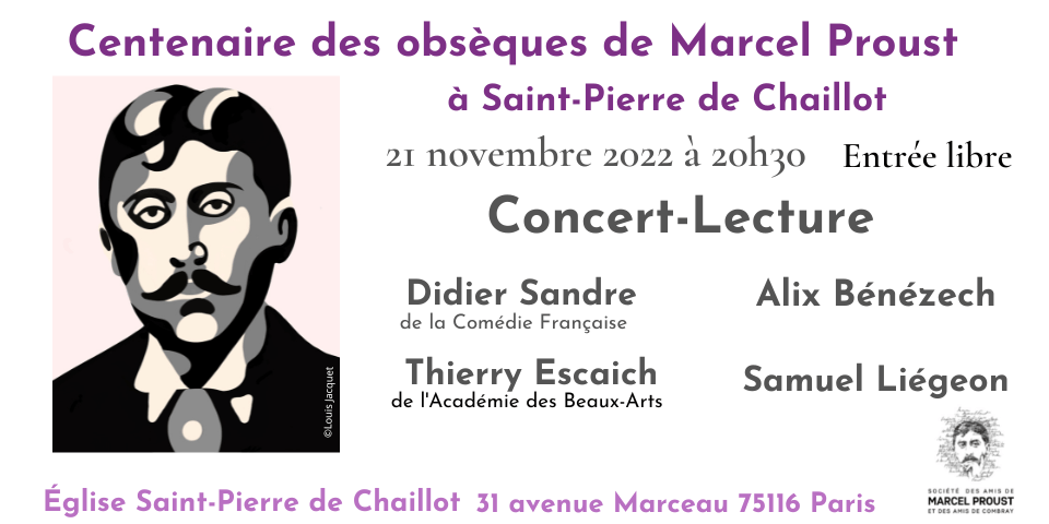 Centenaire des obsèques de Marcel Proust